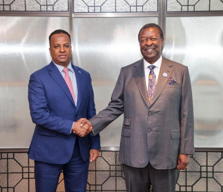 Wasiirka arrimaha dibadda oo Shiinaha kula kulmay dhigiisa Kenya