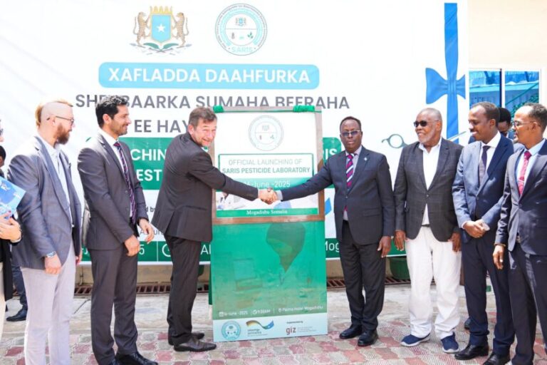 Wasiirka Beeraha iyo Waraabka oo Daah-furay Xarunta cusub ee Shaybaarrada (SARIS)