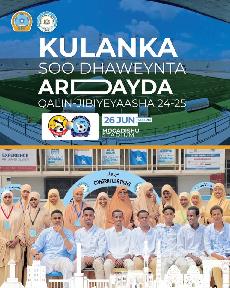 TARTANKA SOO DHAWEYNTA ARDAYDA SANNADKA 2024–2025 EE KA QALIN-JABIYAY DUGSIYADA SARE EE DALKA.