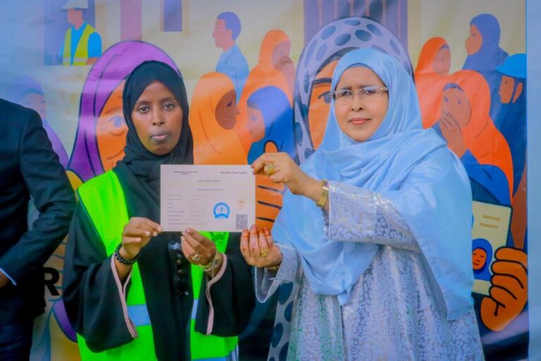 Marwada Madaxweynaha JFS oo maanta iska diiwaangelisay degmada Dharkeynleey ee gobolka Banaadir