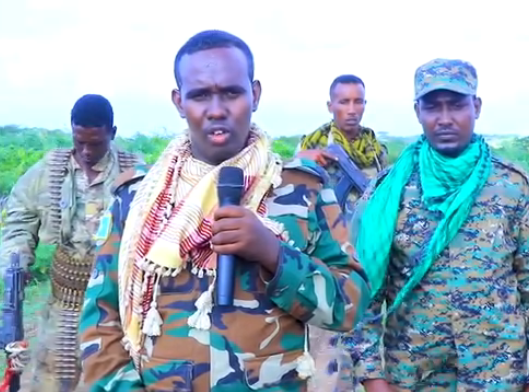 Afhayeenka Gaashaandhigga oo ka warbixiyay howlgallo Ciidamada Qaranka ku dileen xubno katirsan khawaarijta