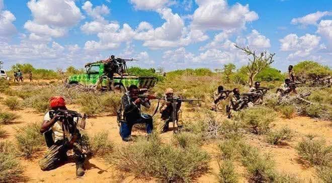 Ciidanka Qaranka oo ka hortegay weerar naf la caari ah oo khawaarijtu ku qadeen degaan dhaca soohdinta gobollada Hiiraan iyo Galgaduud