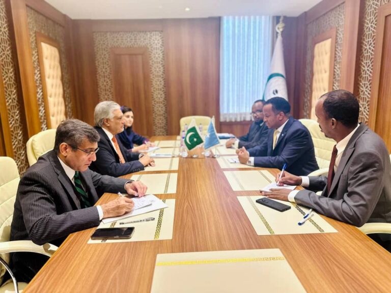 Soomaaliya iyo Pakistaan oo ka wada hadlay Xoojinta Xiriirka labada dal