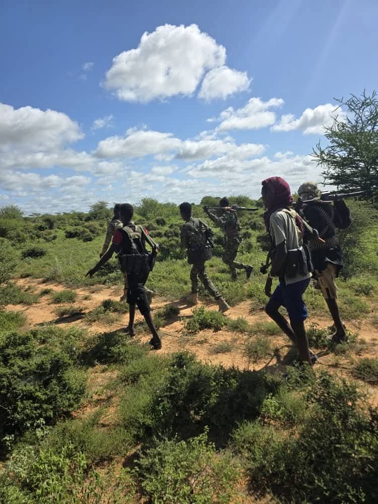 Ciidanka Xoogga oo howlgal ka dhan ah khawaarijta ka fuliyay degaanno katirsan gobolka Galgaduud