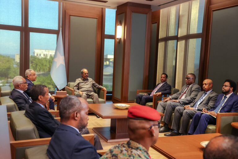 Madaxweynaha JFS oo kulan la qaatay Wasiirka Arrimaha Dibadda Jabuuti 