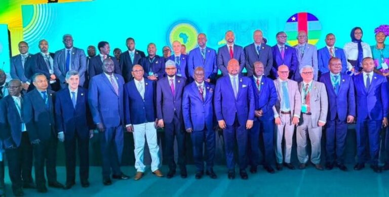 Shirka wasiiradda Maaliyadda dalalka afrika oo lagu soo gaba-gabeeyey Afrikada dhexe