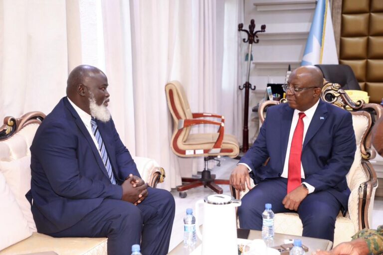 Wasiirka Warfaafinta XFS  oo la kulmay Wakiilka cusub ee Midowga Afrika u qaabilsan Soomaaliya