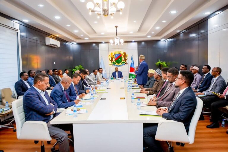 Madaxweynaha KGS oo shir guddoomiyay kulanka golaha Wasiirrada ee Koonfur Galbeed