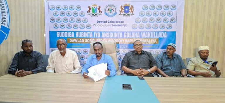 Golaha wakiillada Dowlad Goboleedka Waqooyi Bari Soomaaliya oo si rasmi ah loo shaaciyay