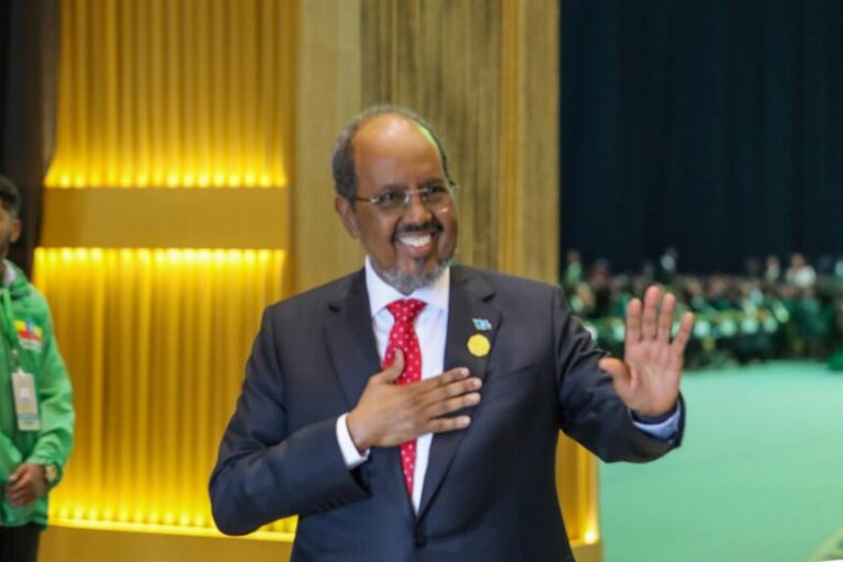 Madaxweyne Xasan Sheekh oo khudbad ka jeediyey shirka 2-aad ee cimilada Afrika