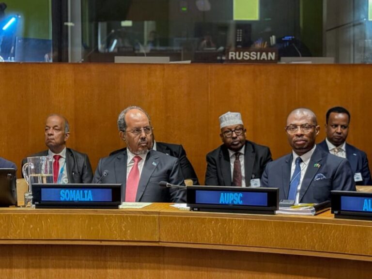 Madaxweyne Xasan Sheekh oo guddoomiyey shirka maalgelinta hawlgalka AUSSOM