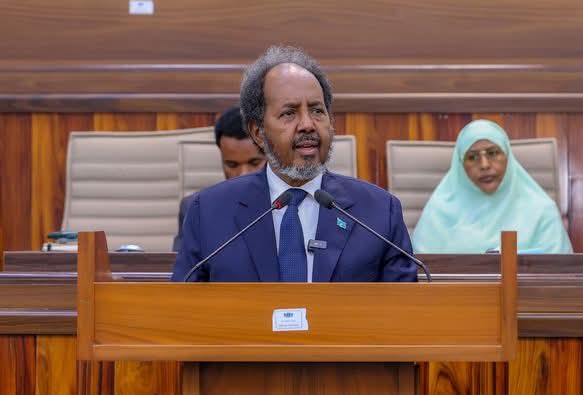 Madaxweyne Xasan Sheekh oo furay kalfadhiga 7-aad ee Baarlamaanka JFS