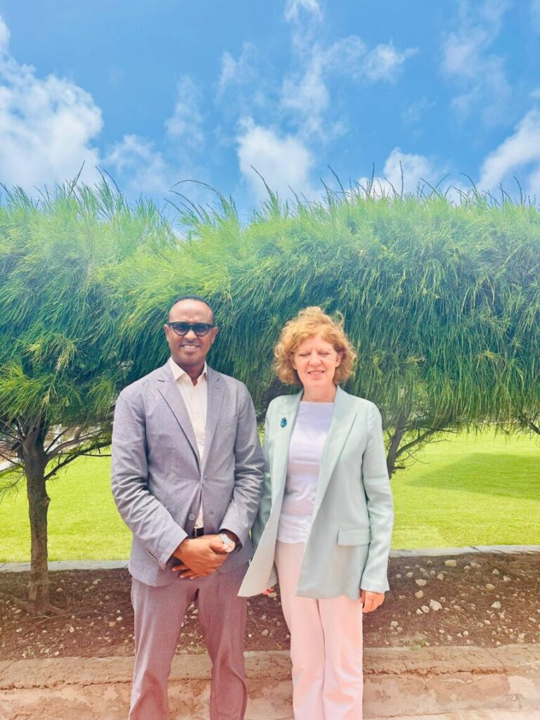 Guddoomiyaha SoDMA oo kulan la qaatay Wakiilka Wasaaradda Arrimaha Dibadda ee Dowladda Norway u fadhiya Soomaaliya