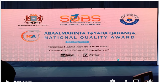 Wasiirro ka qeyb galay abaalmarin loo qabtay shirkadaha ugu tayada badan adeeg bixinta Wasiirro ka qeyb galay abaalmarin loo qabtay shirkadaha ugu tayada badan adeeg bixinta