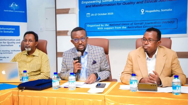 32-kamid ah suxufiyiinta ka howlgala warbaahinta oo tababar loo furay