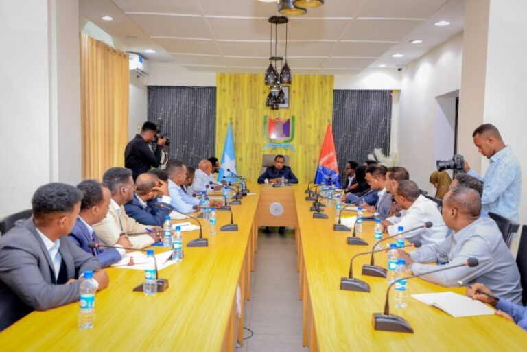 Duqa Muqdisho oo guddoomiyay kulan looga hadlayay amniga