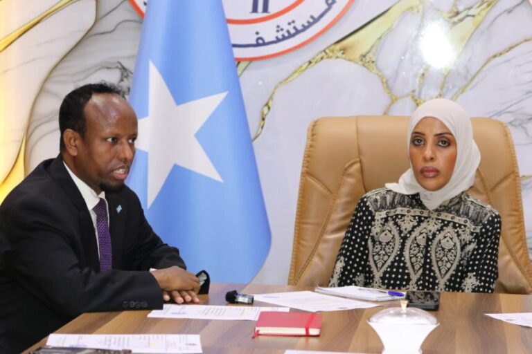 Guddiga Horumarinta Adeegga Bulshada BFS oo kulan su’aalo–weydiin ah la yeeshay Wasiirka Caafimaadka