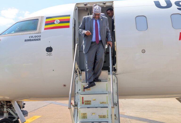 Guddoomiyaha Golaha Shacabka ee JFS oo gaaray magaalada gaaray Magaaladda Kampala.