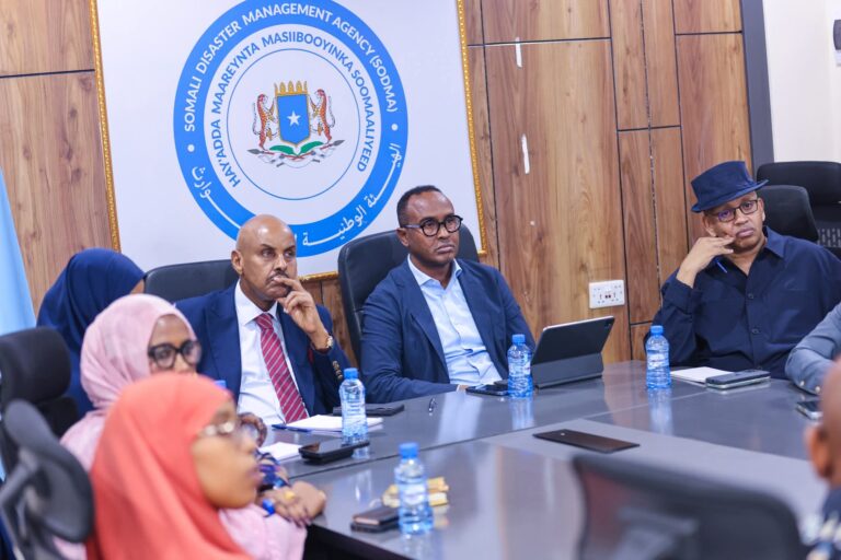 Guddiga Horumarinta adeegga Bulshada ee Aqalka Sare oo kormeer ku tagay Hay’adda SoDMA.