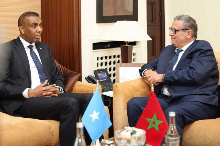 Ra’iisul Wasaare Xamsa oo magaalada Rabat kula kulmay dhiggiisa dalka Morocco.