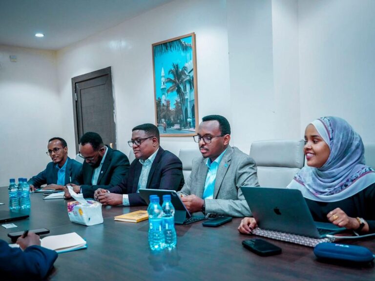 Hantidhowrka Guud ee Qaranka oo kulan la yeeshay madax ka socta hay’adaha UNODC, UNDP.