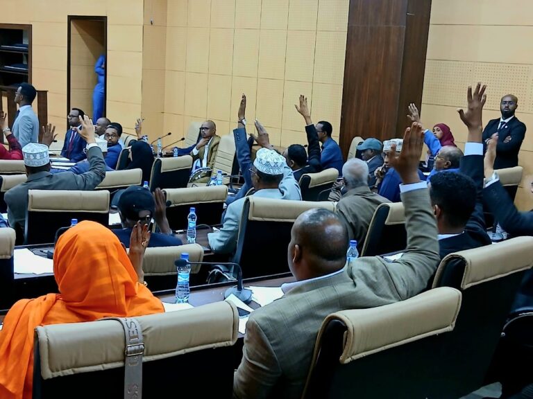 Golaha Aqalka Sare oo Ansixiyay Guddiga Xuquuqul Insaanka Qaranka.