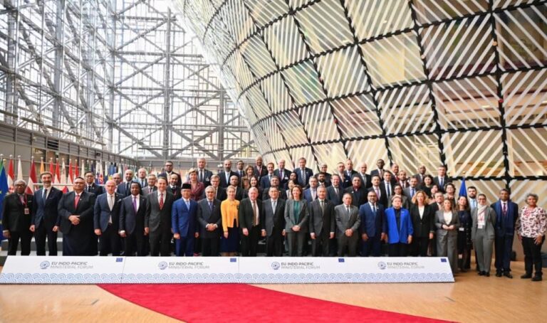 Wasiirka Arrimaha Dibadda oo ka qaybgalay Madasha Indo-Pacific ee Brussels.