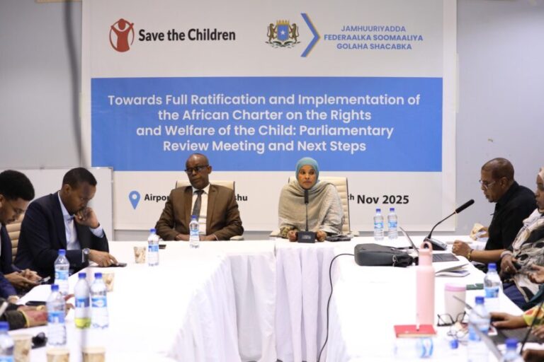 Guddiga Xuquuqul Insaanka ee BJFS oo ka dooday Axdiga Afrika ee Xuquuqda Carruurta.