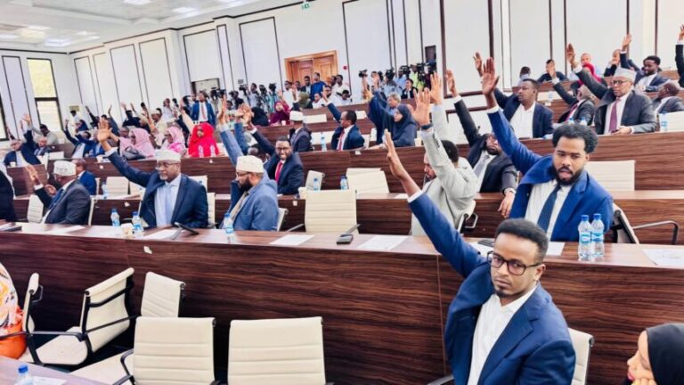 Xildhibaanada labada Aqal oo ansixiyey qaraar ku saabsan diidmada iyo ka-hortagga xadgudubka Israa’iil