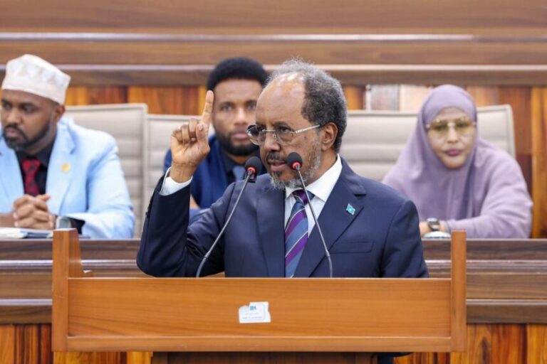 Madaxweynaha JFS oo khudbad u jeediyay Baarlamaanka Federaalka Soomaaliya