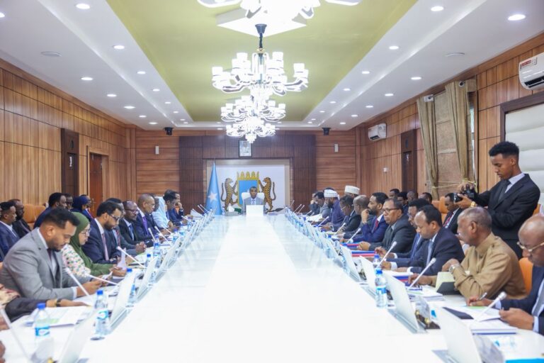 Shirka Golaha Wasiiradda oo lagu ansixiyay Xeerka Ciqaabta Soomaaliyeed.