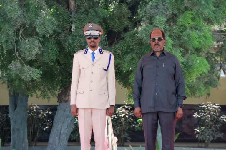 Madaxweynaha JFS oo kusoo biiray Munaasabadda Sanad-guuradii 82-aad ee Aasaaska Ciidanka Booliiska Soomaaliyeed