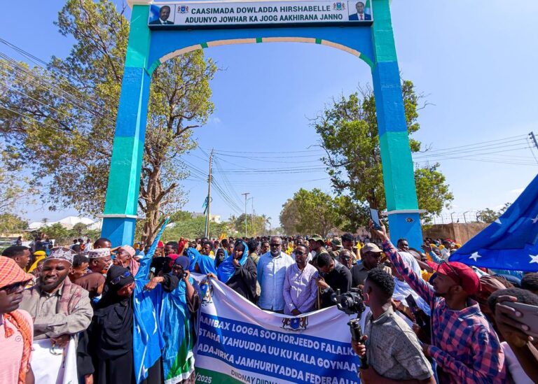 Bannaanbaxyo looga soo horjeedo faragelinta Israa’11l oo lagu qabtay magaalada Jowhar.