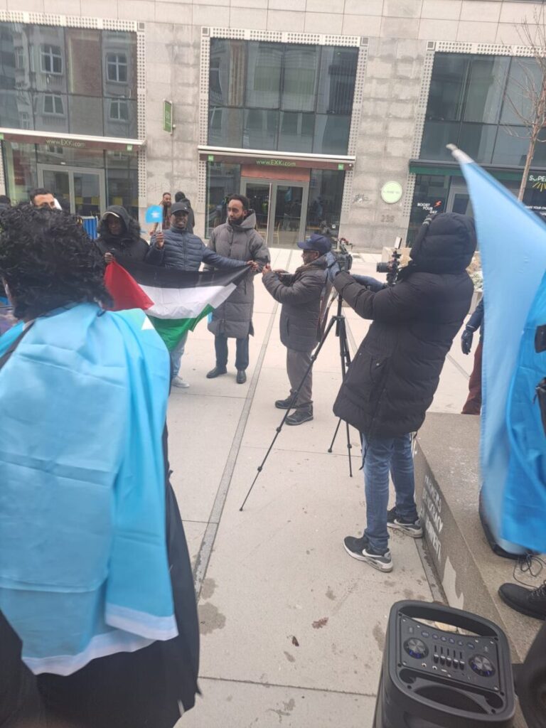 Jaaliyadda Soomaaliyeed ee Dalka Beljimka oo ka bannaan-baxay aqoonsi beenaadka Israa’iil