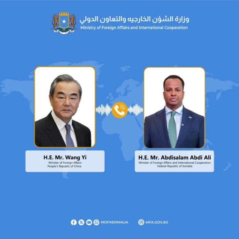 War-Saxaafadeed Wadajir ah Shiinaha iyo Soomaaliya