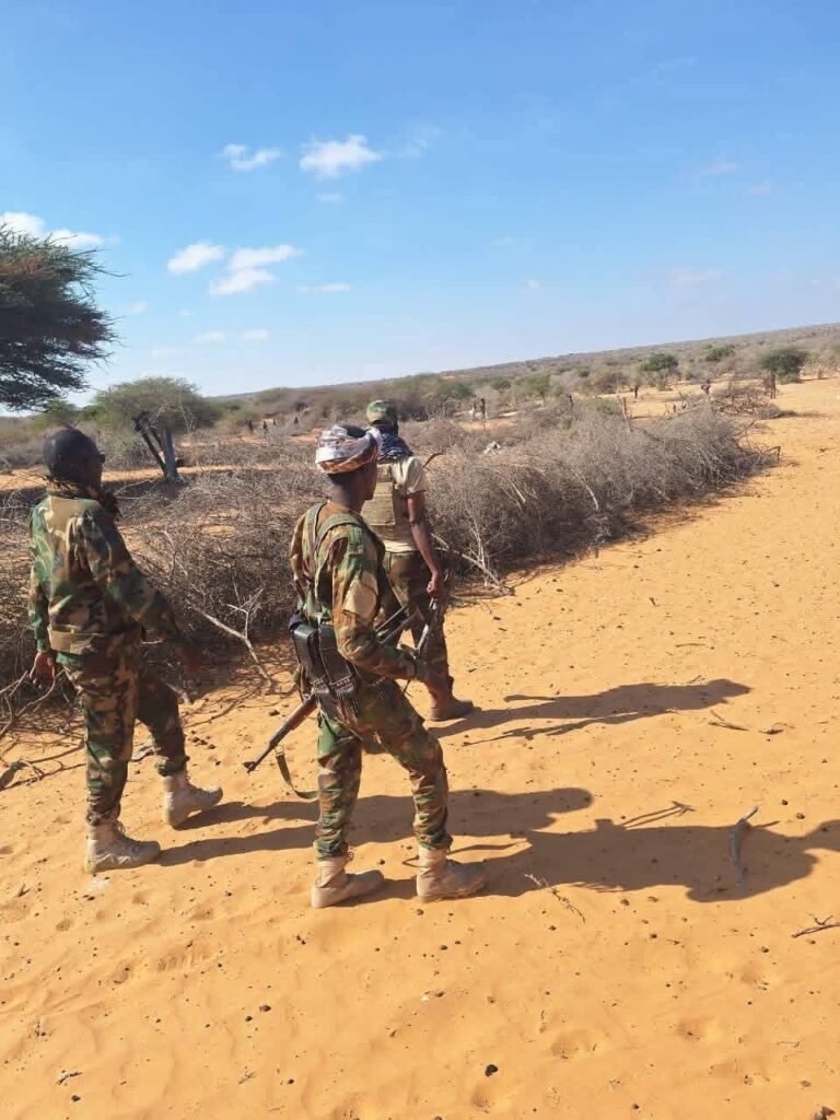 Ciidamada xooga dalka ayaa si buuxda ula wareegay jabad -godane