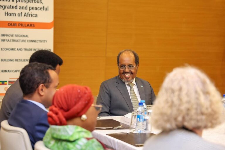 Madaxweynaha JFS oo soo xiray shirka Wasiirrada Maaliyadda Geeska Afrika.