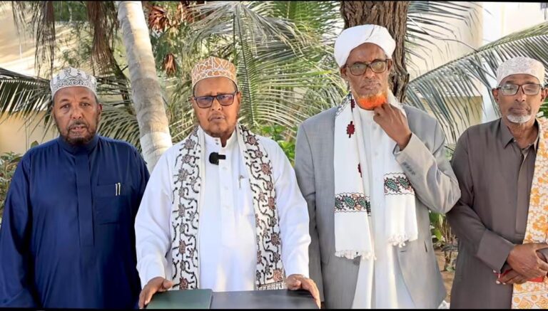 Bannaanbax ay Culimada Soomaaliyeed soo abaabuleen oo ka socda Muqdisho.