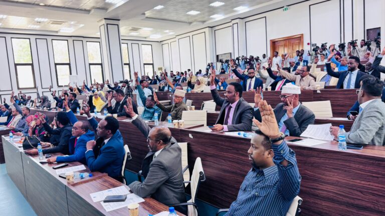 Golaha Shacabka ee BFS oo Ansixiyay Heshiiska Dhismaha Urur Goboleedka IGAD.