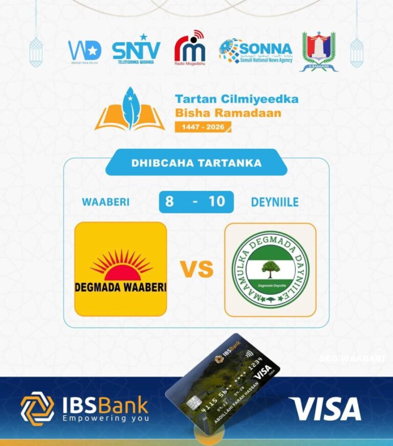 Degmada Deyniile oo u gudubtay wareegga labaad ee tartan cilmiyeedka Warbaahinta Qaranka