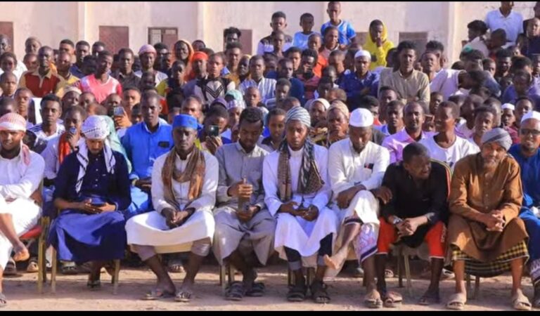 Culumo uu hoggaaminayo Sheekh Xuseen Cali Jabuuti oo fagaare ah kula hadlay bulshada Balcad