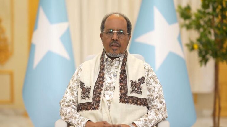 Madaxweynaha JFS oo baaq ku aaddan Gurmadka Abaaraha u jeediyay Shacabka Soomaaliyeed