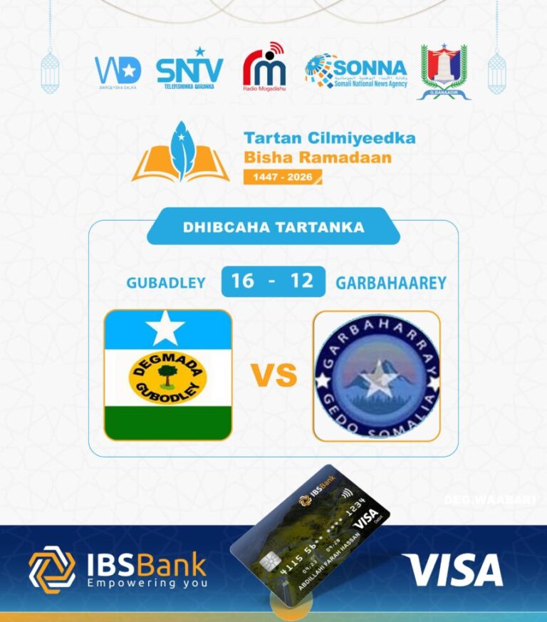 Degmada Gubadley oo u gudubtay wareega labaad ee tartan cilmiyeedka warbaahinta Qaranka