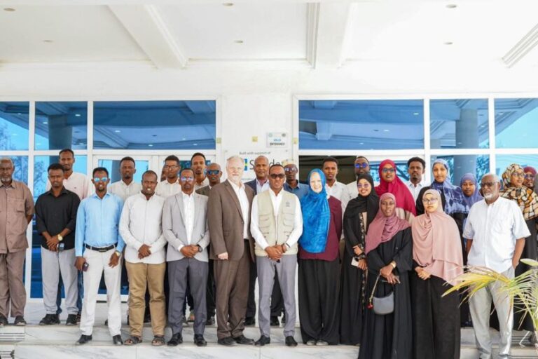 Guddoomiyaha SoDMA oo Muqdisho ku soo dhoweeyay wafdi sare oo ka socda Sweden