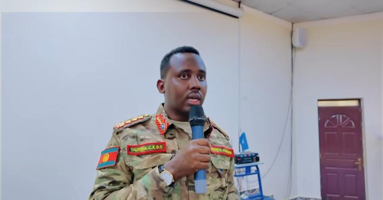 Taliyaha CXDS oo kulan dardaaran ah la qaatay Ciidamo u baxaya Tababar Dalka Dibaddiisa ah