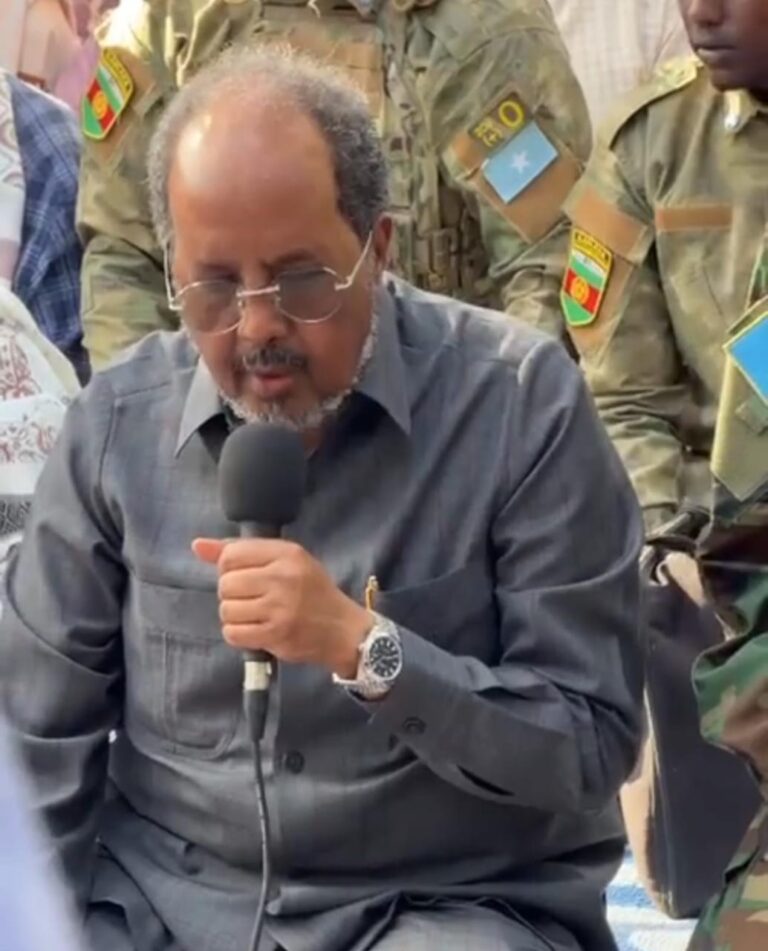 Madaxweynaha JFS oo Ciidul Fitriga kula qaatay Ciidamada degaanka Gandarshe ee Sh/Hoose