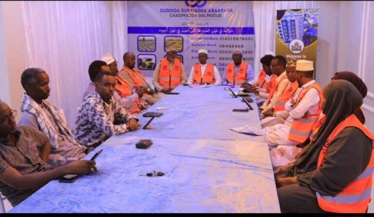 Guddiga Gurmadka Abaaraha ee Dhuusamareeb oo ka warbixiyay halka ay marayaan howlaha gurmadka