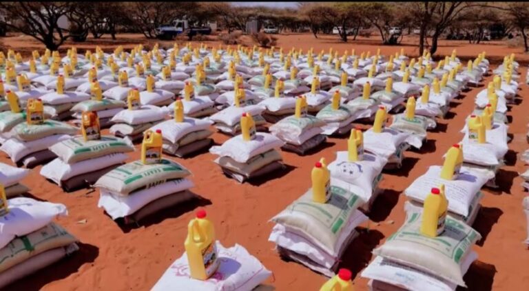 In ka badan 1,100 qoys ayaa ka faa’iideystay deeq raashin ah oo la gaàrsiiyay