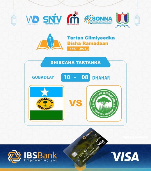 Gubadleey oo u gudubtay wareega 3-aad Tartan cilmiyeedka warbaahin Qaranka