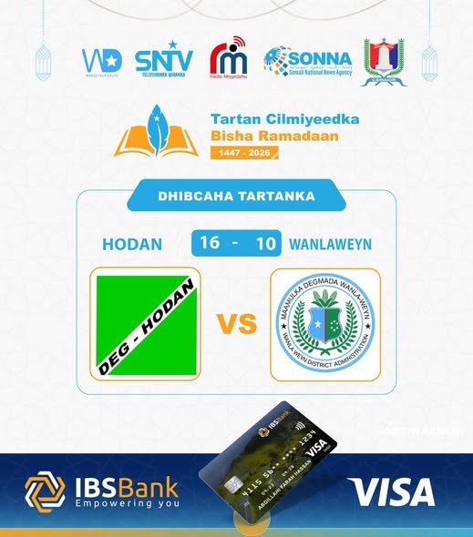 Hodan oo ku soo baxday tartanka Ramadaan iyo jadwalka wareegga Afar dhamaadka oo la sameeyay